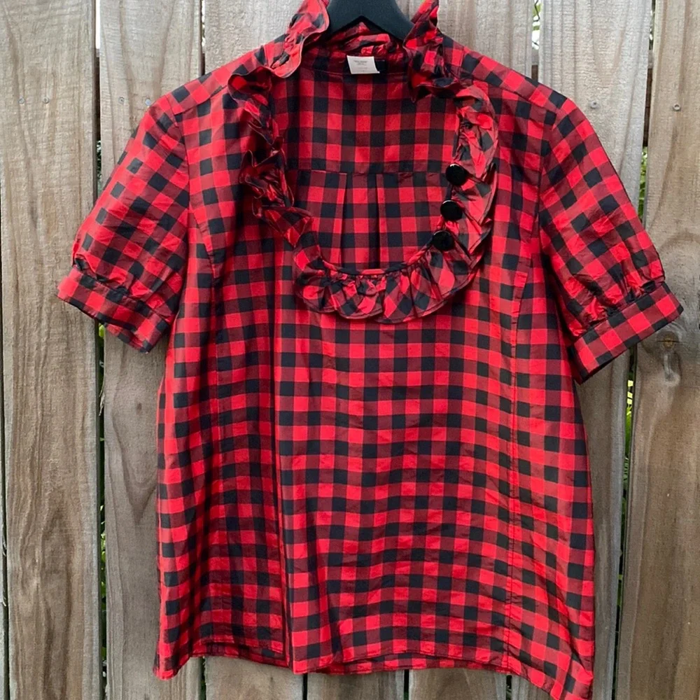 J. Crew silk top